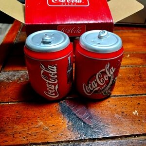 Coca cola salt and pepper shakers
